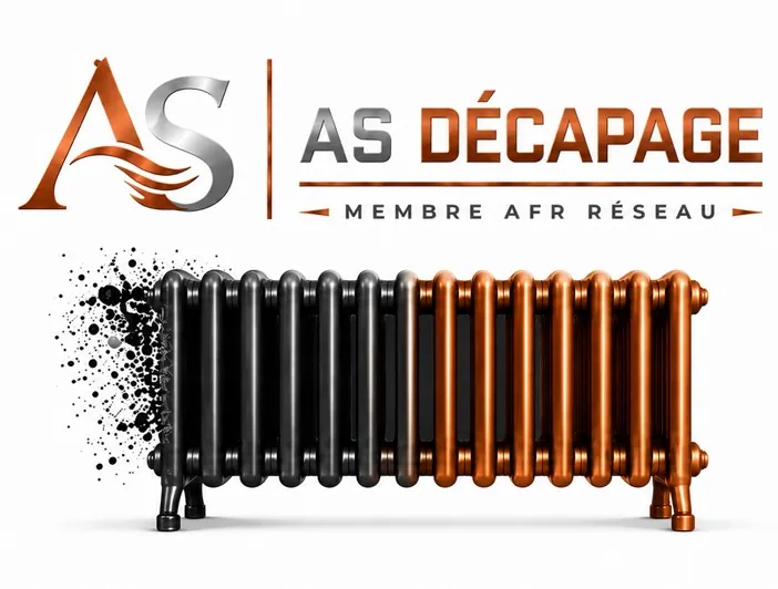 AS Décapage membre d'AFR Réseau — rénovation de radiateurs en fonte