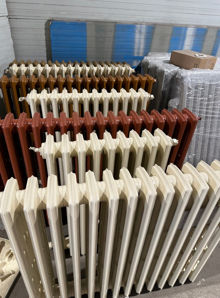 Rénovation radiateur en fonte — atelier AS DÉCAP