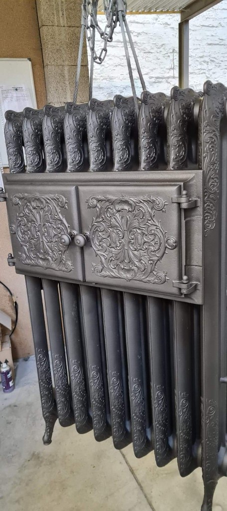 Radiateur Fleuri ornementé