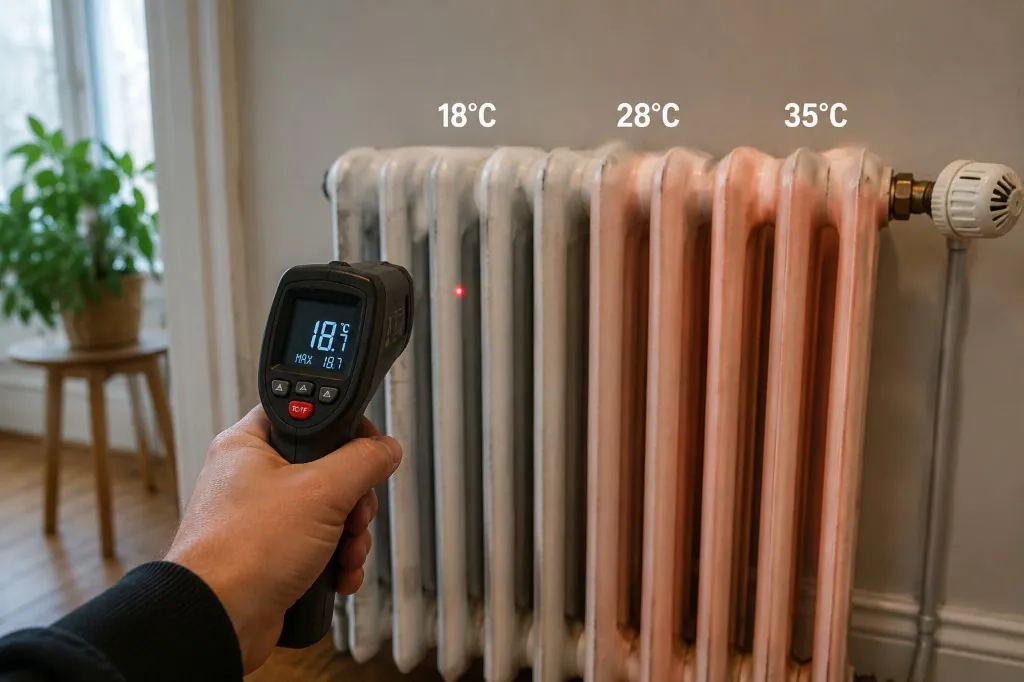 Radiateur en fonte qui ne chauffe plus — diagnostic AS Décapage
